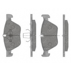 SP 427 PR SCT Комплект тормозных колодок, дисковый тормоз