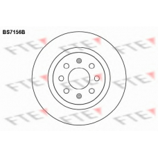 BS7156B FTE Тормозной диск