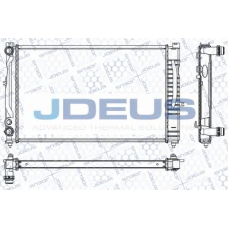 RA0010160 JDEUS Радиатор, охлаждение двигателя