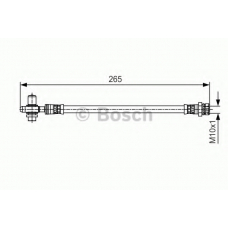 1 987 481 519 BOSCH Тормозной шланг