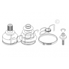 304 005 TOPRAN Шарнирный комплект, приводной вал