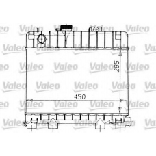 819207 VALEO Радиатор, охлаждение двигателя