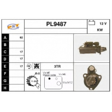 PL9487 SNRA Стартер