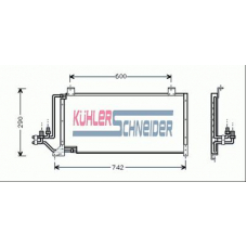 5320301 KUHLER SCHNEIDER Конденсатор, кондиционер