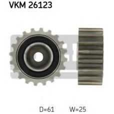 VKM 26123 SKF Паразитный / ведущий ролик, зубчатый ремень