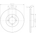 MDC73 MINTEX Тормозной диск