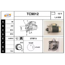 TC9012 SNRA Стартер