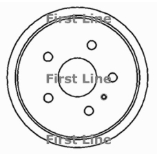 FBR947 FIRST LINE Тормозной барабан