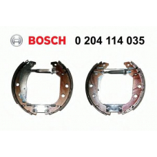 0 204 114 035 BOSCH Комплект тормозных колодок