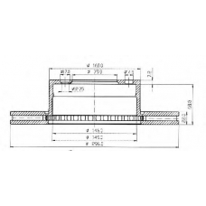 BDC4623 QUINTON HAZELL Тормозной диск