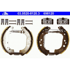 03.0520-8120.3 ATE Комплект тормозных колодок