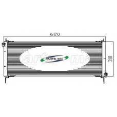 PXNCX-022G Parts mall Конденсатор, кондиционер