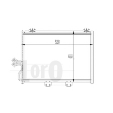 023-016-0004 LORO Конденсатор, кондиционер