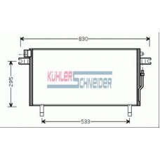 1620231 KUHLER SCHNEIDER Конденсатор, кондиционер