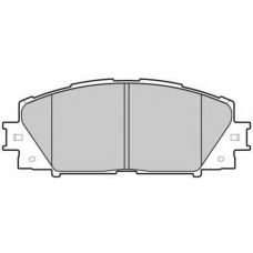 FBP-1708 FREMAX Комплект тормозных колодок, дисковый тормоз
