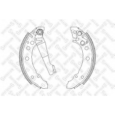 056 100-SX STELLOX Комплект тормозных колодок