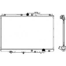 3211-1013 SAKURA  Automotive Радиатор, охлаждение двигателя