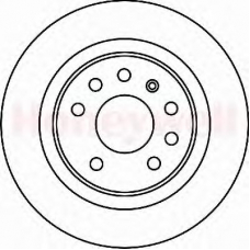 562229B BENDIX Тормозной диск