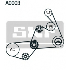 VKMA 31020 SKF Поликлиновой ременный комплект