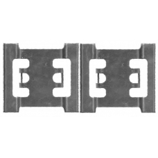 K0441 PAGID Комплектующие, колодки дискового тормоза