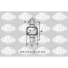 T773022 SASIC ремонтный комплект, рычаг подвески