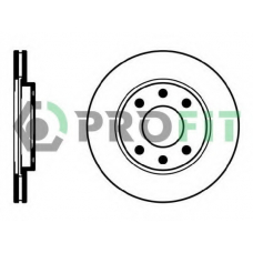 5010-0214 PROFIT Тормозной диск