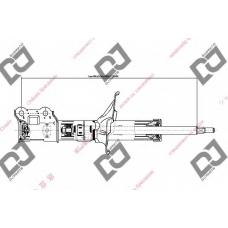 DS1718GS DJ PARTS Амортизатор