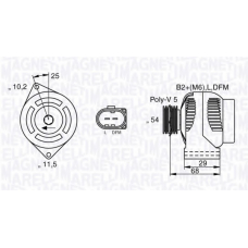 063532250200 MAGNETI MARELLI Генератор