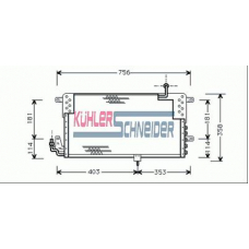 1321901 KUHLER SCHNEIDER Конденсатор, кондиционер