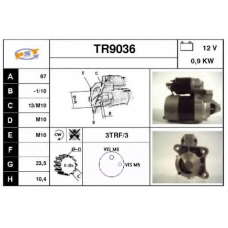 TR9036 SNRA Стартер