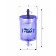 FI 8145 UNICO FILTER Топливный фильтр