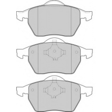 DBP391167 DURON Комплект тормозных колодок, дисковый тормоз