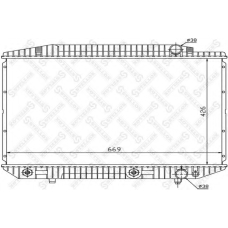 10-25911-SX STELLOX Радиатор, охлаждение двигателя