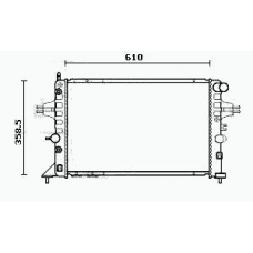 RM0189 EQUAL QUALITY Радиатор, охлаждение двигателя