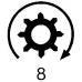 8EA 732 850-001 HELLA Стартер