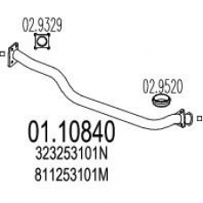 01.10840 MTS Труба выхлопного газа
