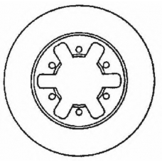 561523BC BENDIX Тормозной диск