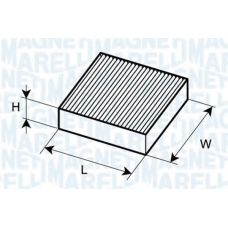 350203064130 MAGNETI MARELLI Фильтр, воздух во внутренном пространстве