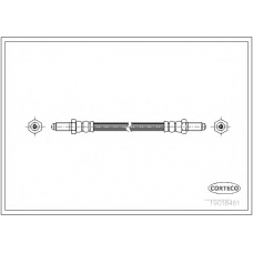 19018461 CORTECO Тормозной шланг