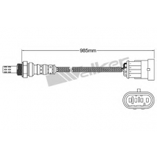 250-24524 WALKER Лямбда-зонд