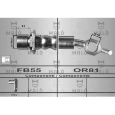 80403 Malo Тормозной шланг