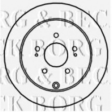 BBD4763 BORG & BECK Тормозной диск