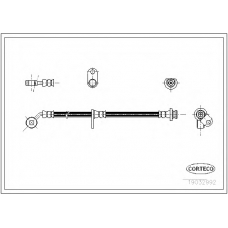 19032992 CORTECO Тормозной шланг