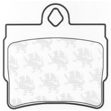 BP1314 QH Benelux Комплект тормозных колодок, дисковый тормоз