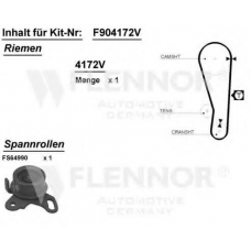 F904151V FLENNOR Комплект ремня грм