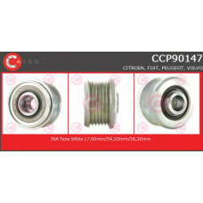 CCP90147 CASCO Ременный шкив, генератор