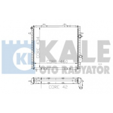 208300 KALE OTO RADYATOR Радиатор, охлаждение двигателя