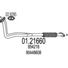 01.21660 MTS Труба выхлопного газа