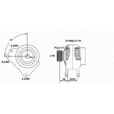 943355028010 MAGNETI MARELLI Генератор