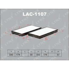 LAC1107 LYNX Lac-1107 фильтр салонный bmw 7(e65/66) 03]